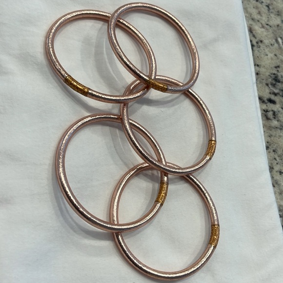 Budha Girl Champagne all weather bangles XL - Picture 2 of 2